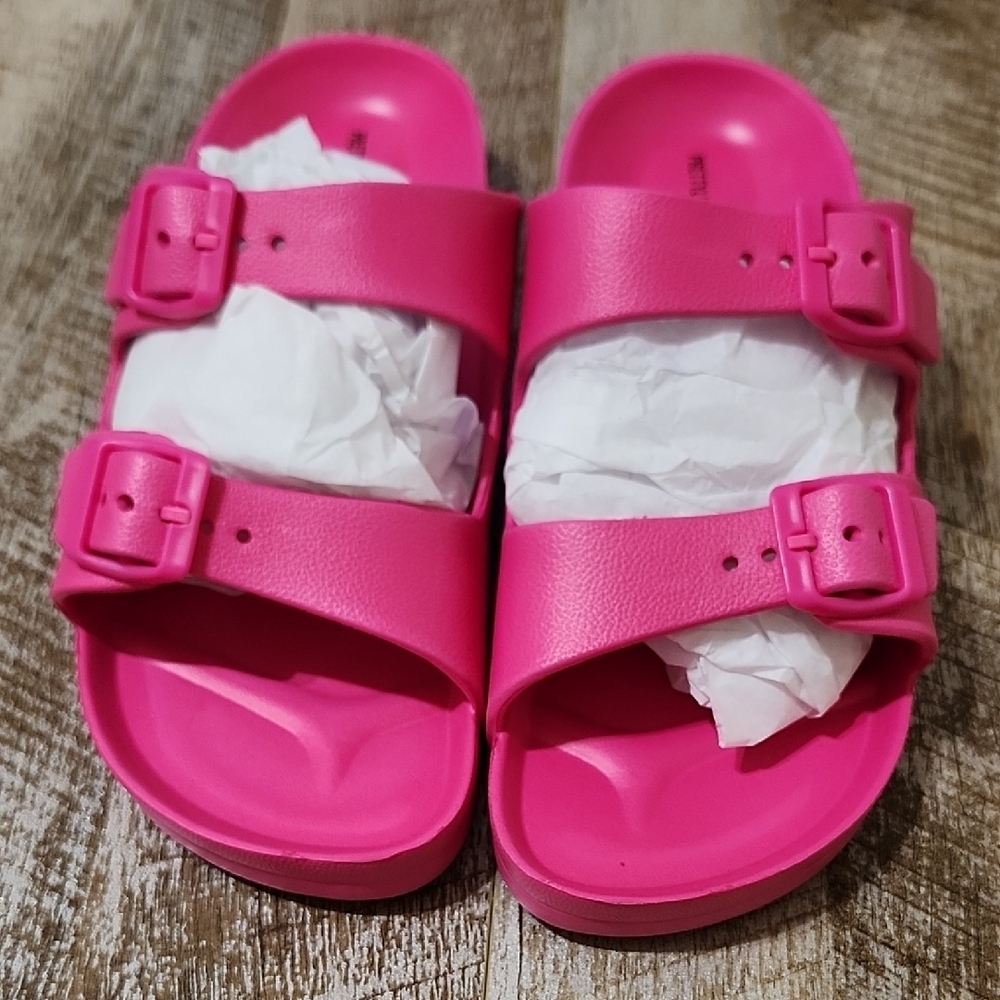PrettyLittleThing Pink Slip-On Sandals - Picture 4 of 10